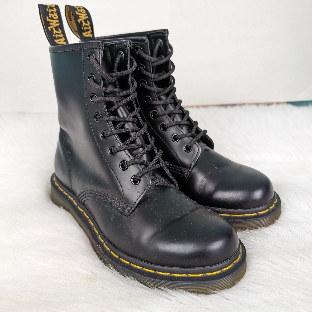Dr. Martens Black Combat Boots